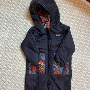 Patagonia Reversible Puff Ball Bunting 6-12